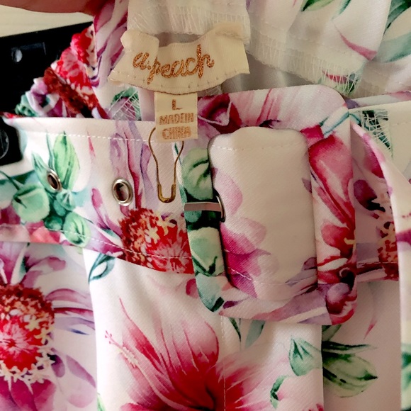 large floral print pants - Picture 4 of 4